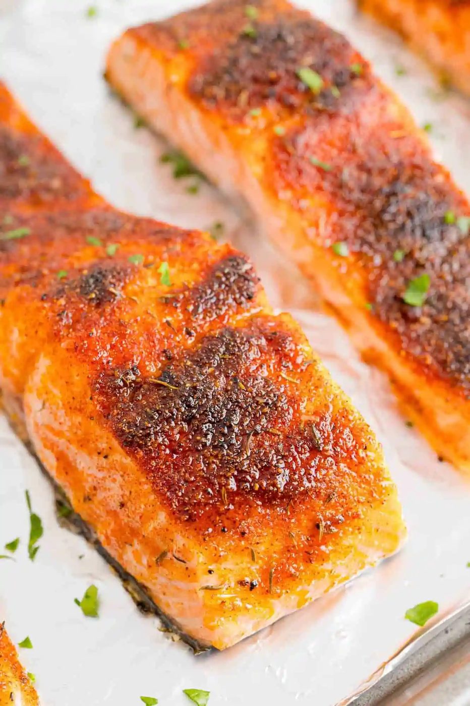 Broiled Salmon