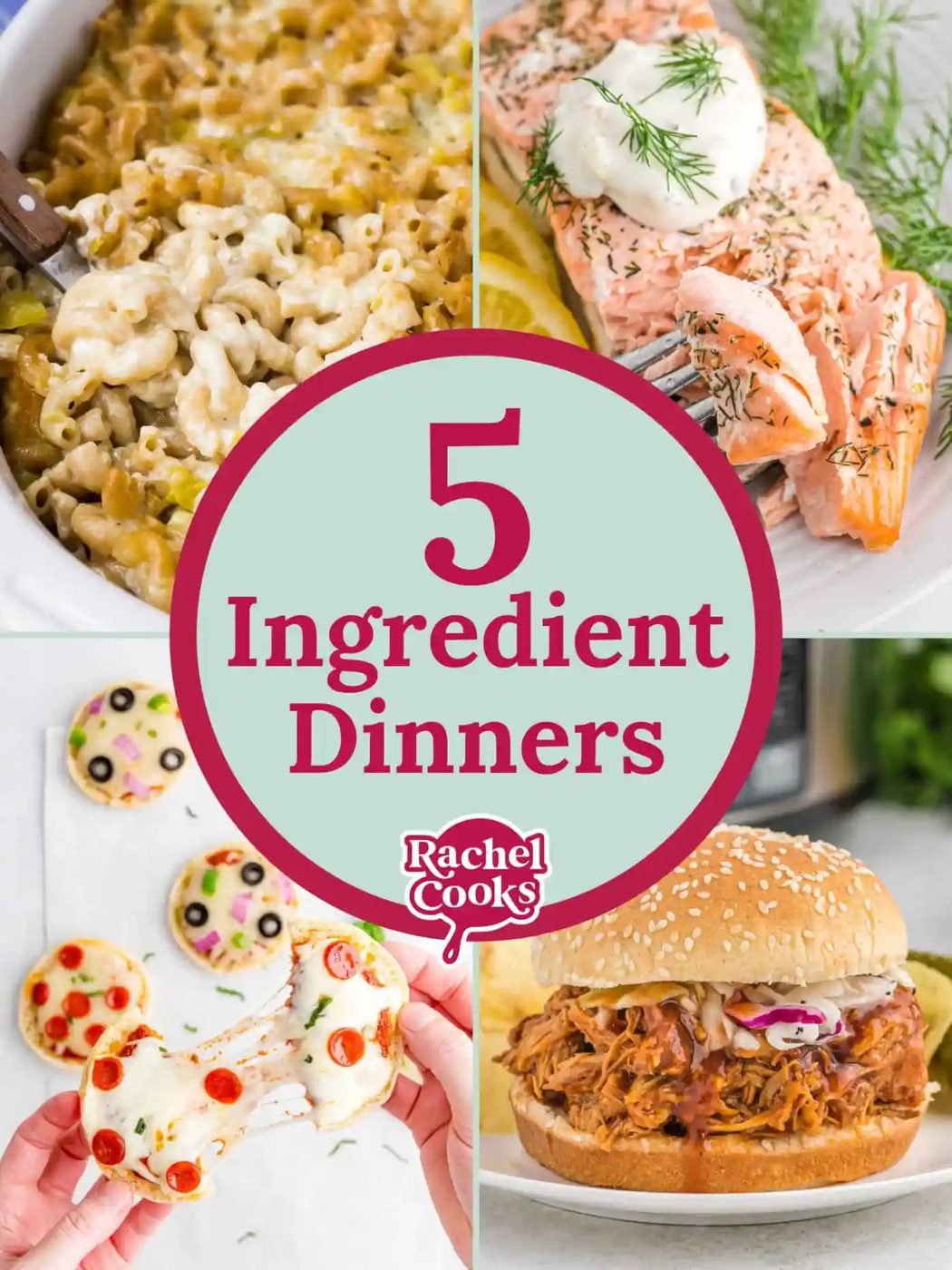 5 Ingredient Dinner Recipes – 15 straightforward recipes!