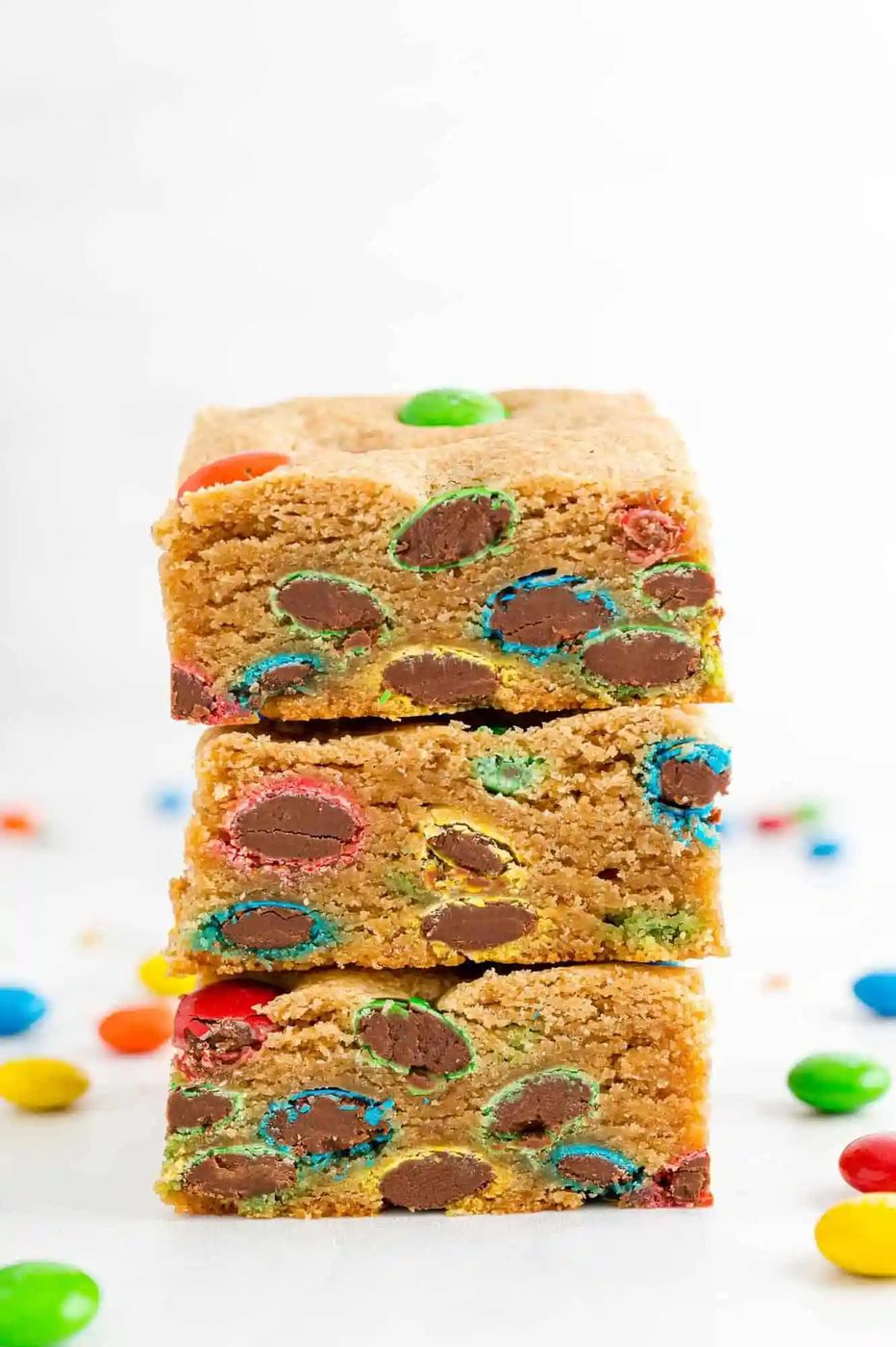 Peanut Butter Cookie Bars (5 Ingredients!)