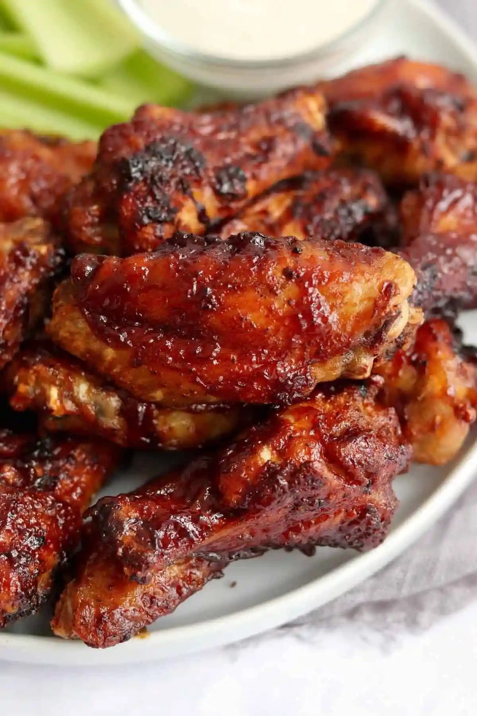 Air Fryer BBQ Chicken Wings