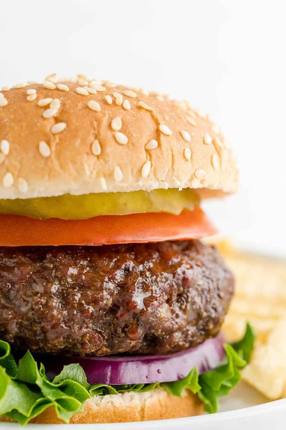 Air Fryer Hamburgers