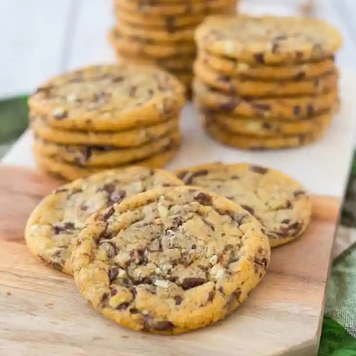 Andes Mint Cookies – chewy centers!