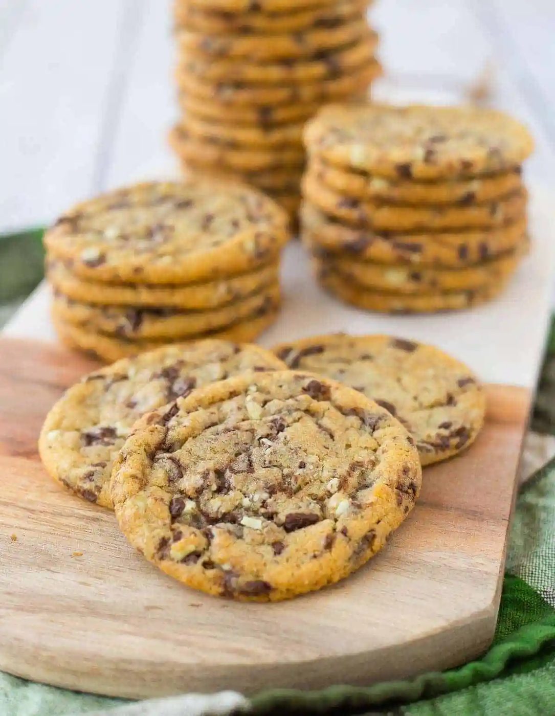 Andes Mint Cookies – chewy centers!