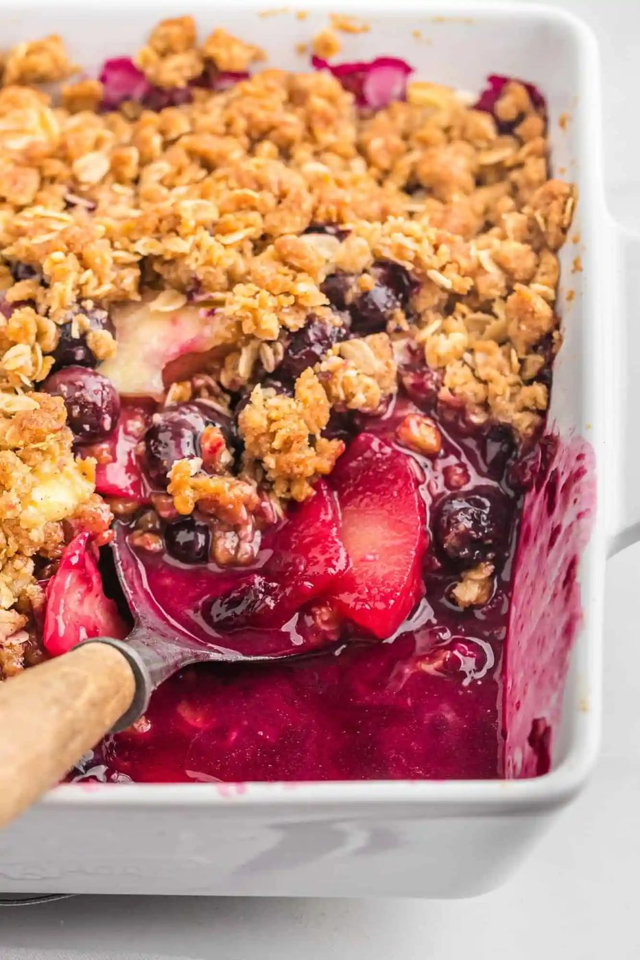Apple Blueberry Crisp