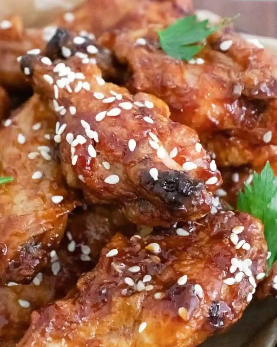 Asian Chicken Wings, spicy