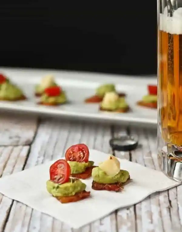 Bacon Guacamole Appetizer (low-carb!)