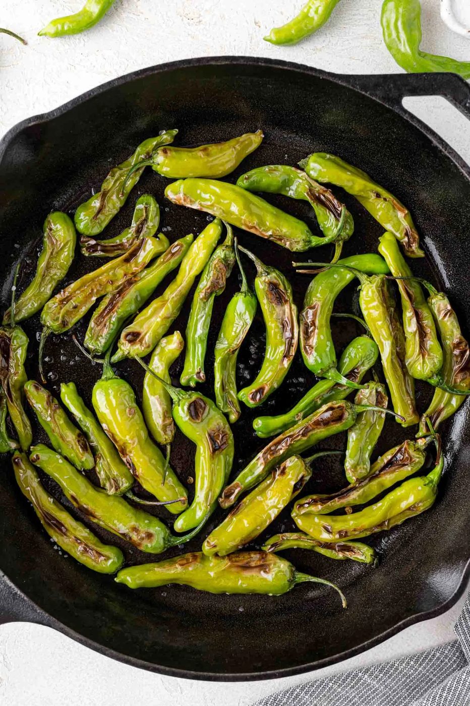 Blistered Shishito Peppers