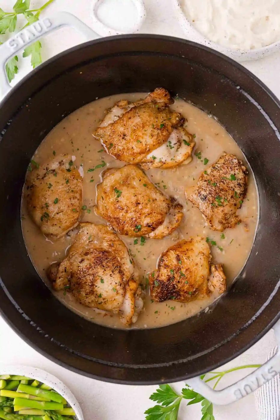 Braised Chicken Thighs