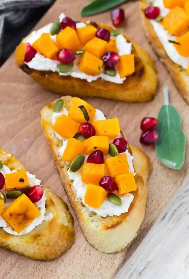 Butternut squash isn't only for soup! These butternut squash crostini appetizers elevate this humble fall gourd to star status!