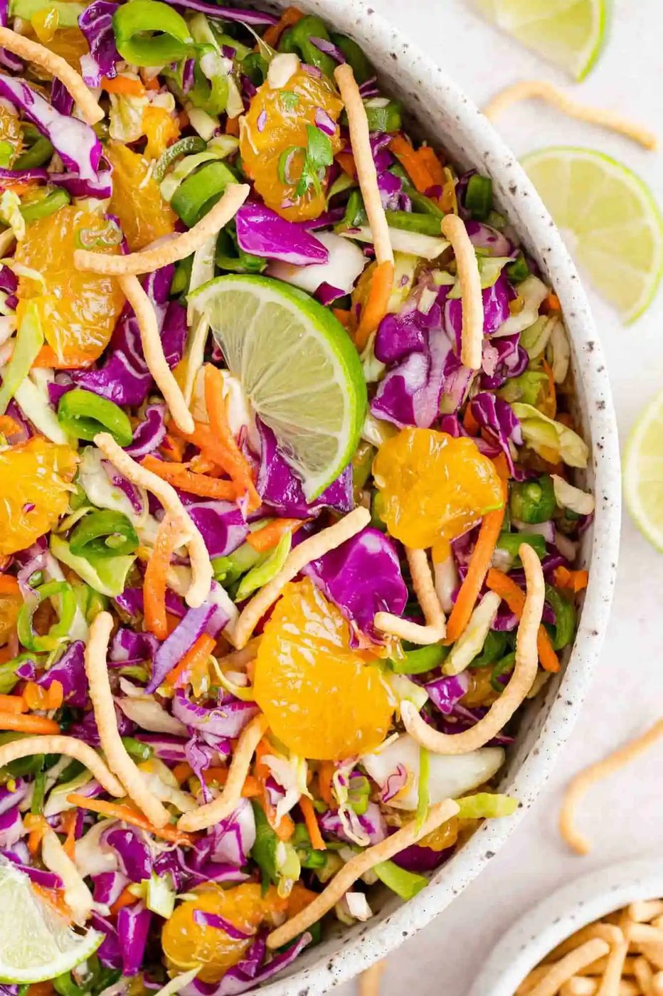 Cabbage Salad, served with Honey Lime Dressing