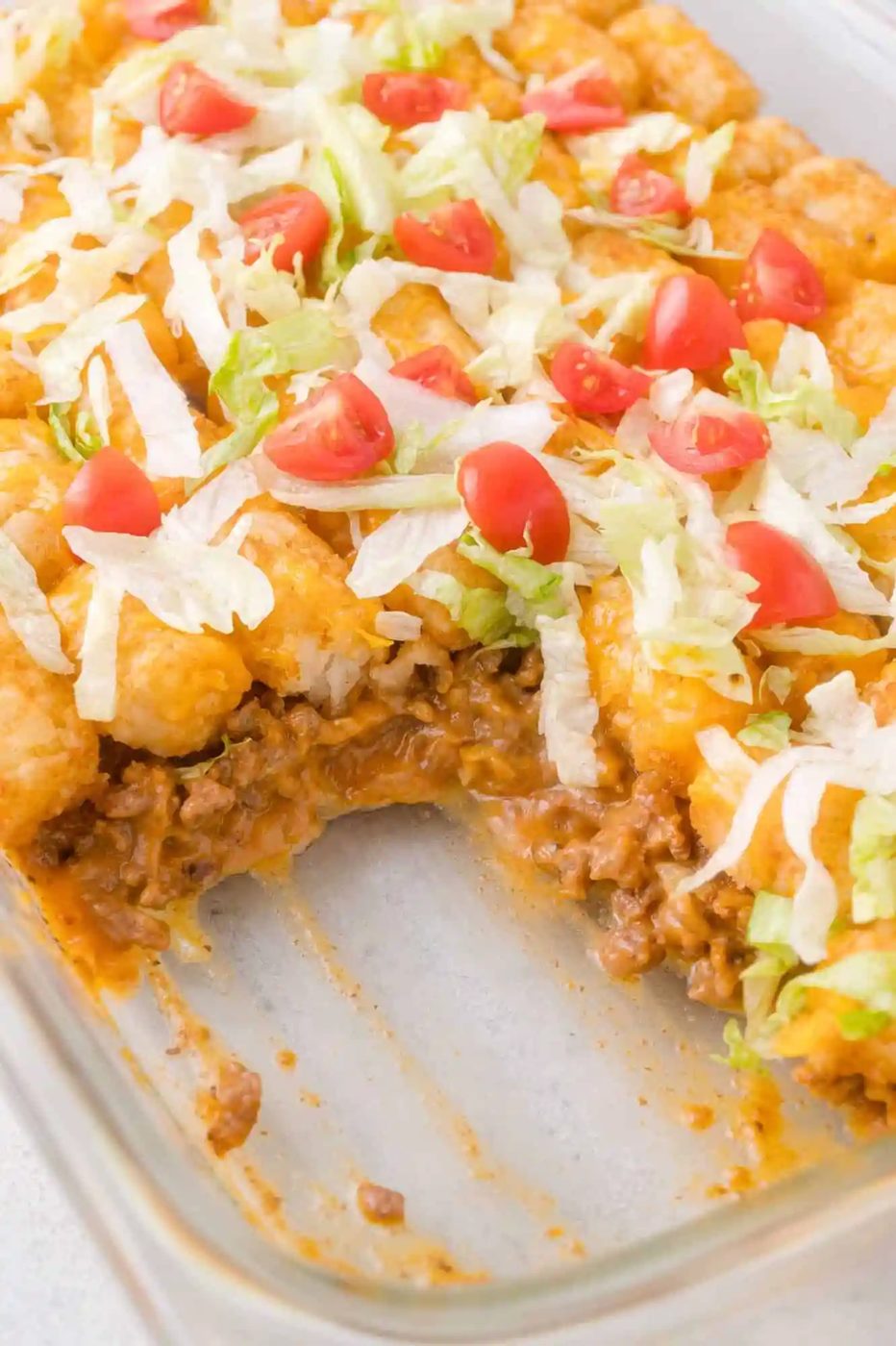 Cheeseburger Tater Tot Casserole (no canned soup!)
