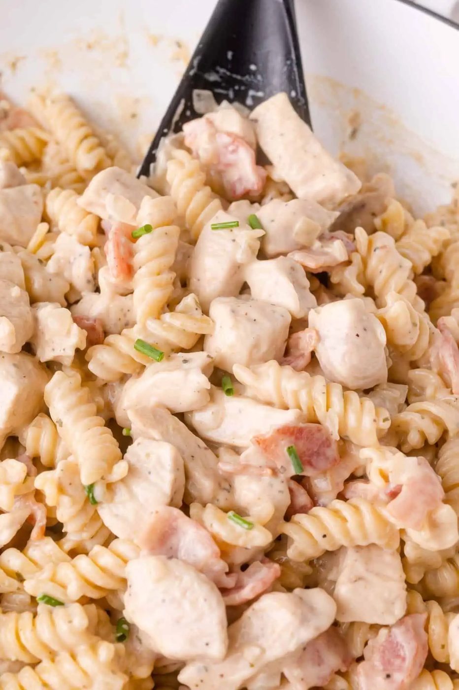 Chicken Bacon Ranch Pasta (One Pot)