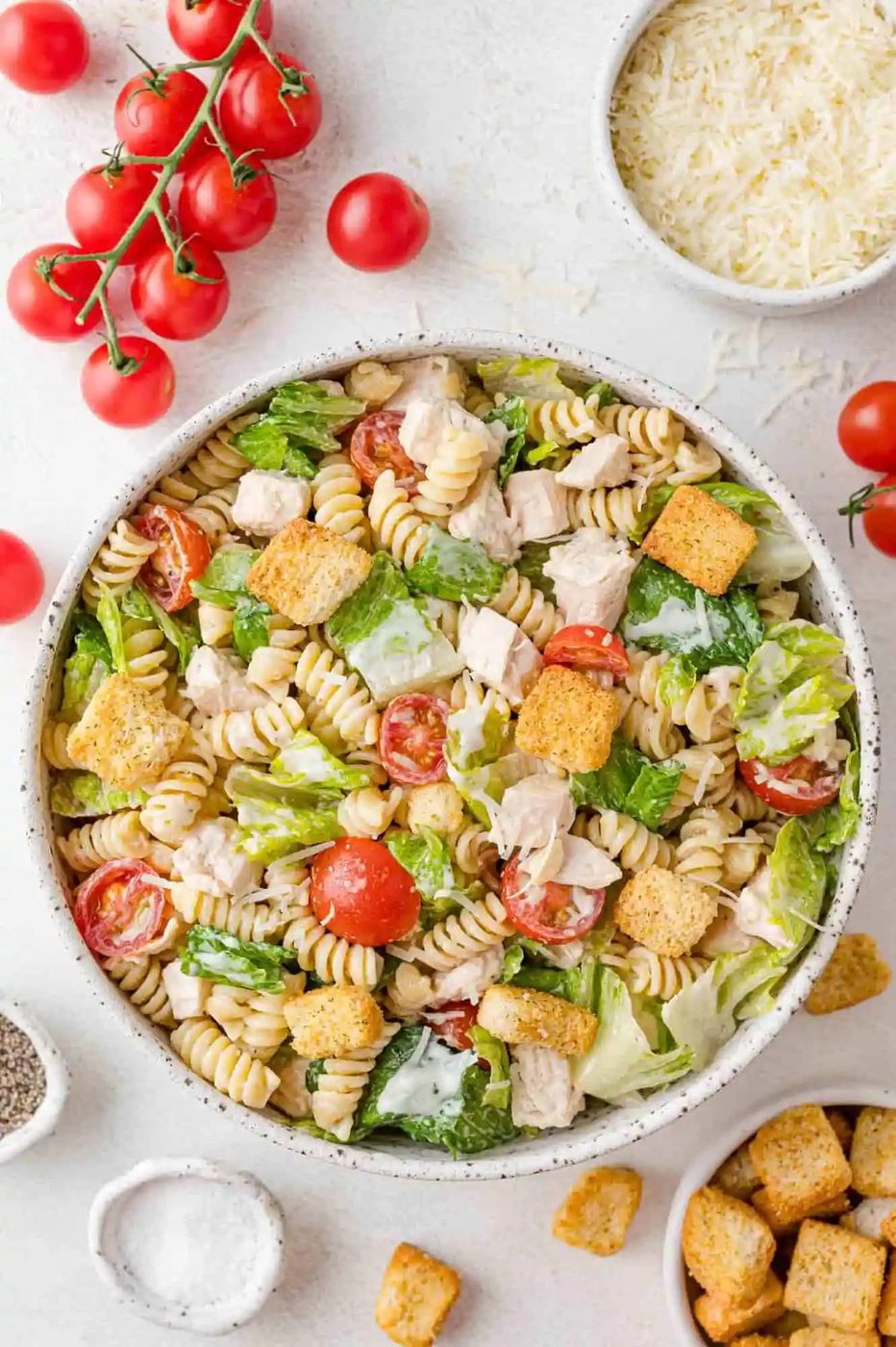 Chicken Caesar Pasta Salad