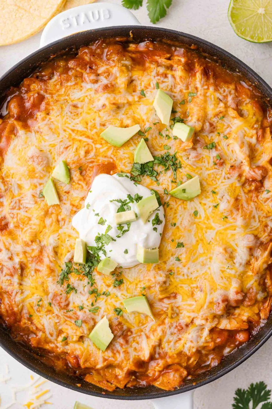 Chicken Enchilada Skillet
