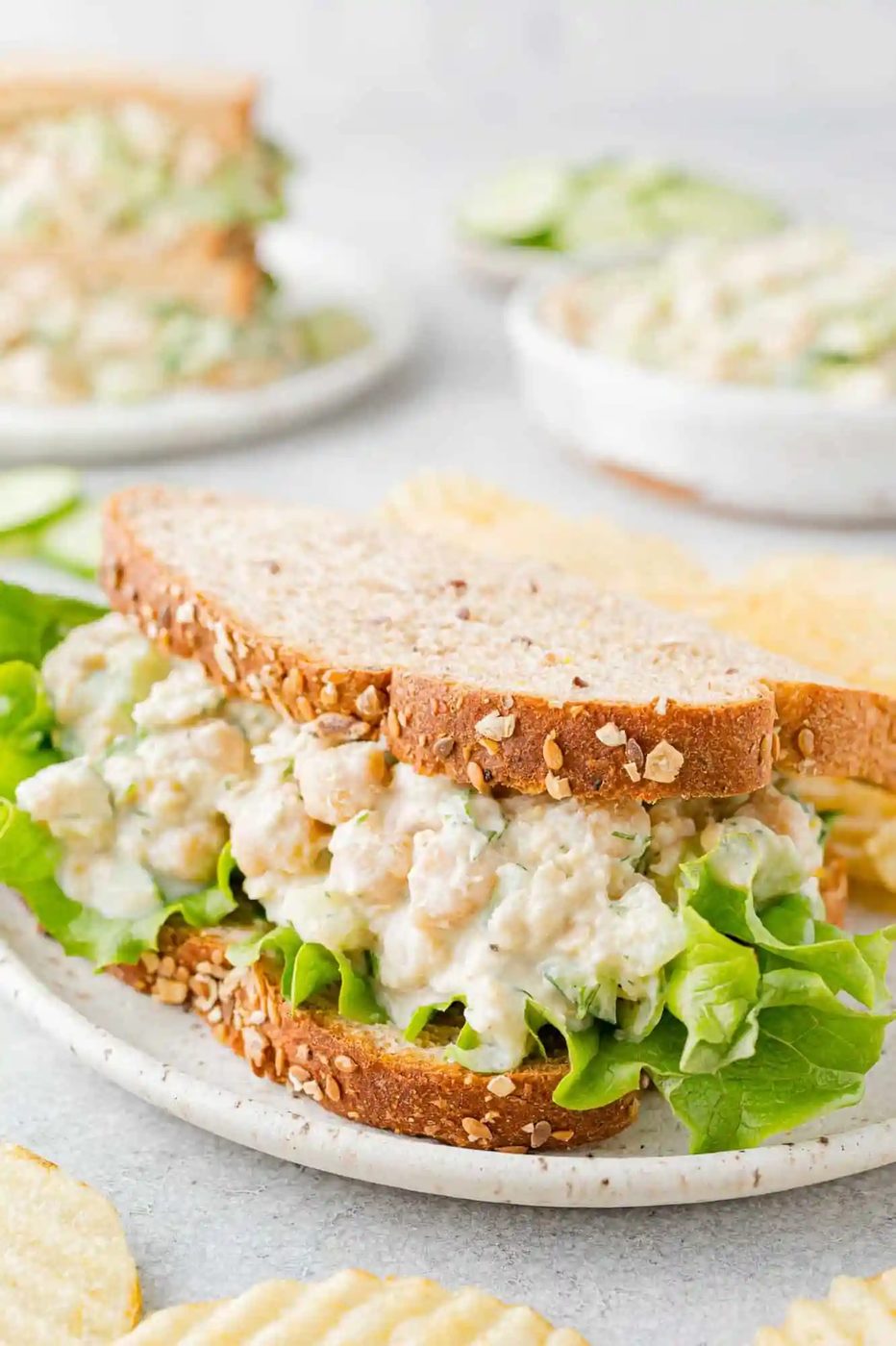 Chickpea Salad Sandwich