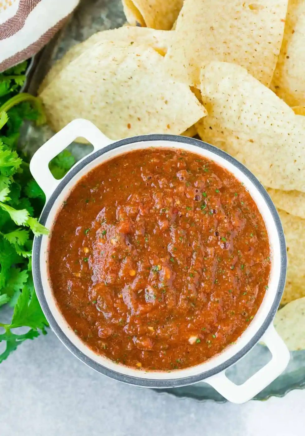 Chipotle Salsa (straightforward blender recipe)