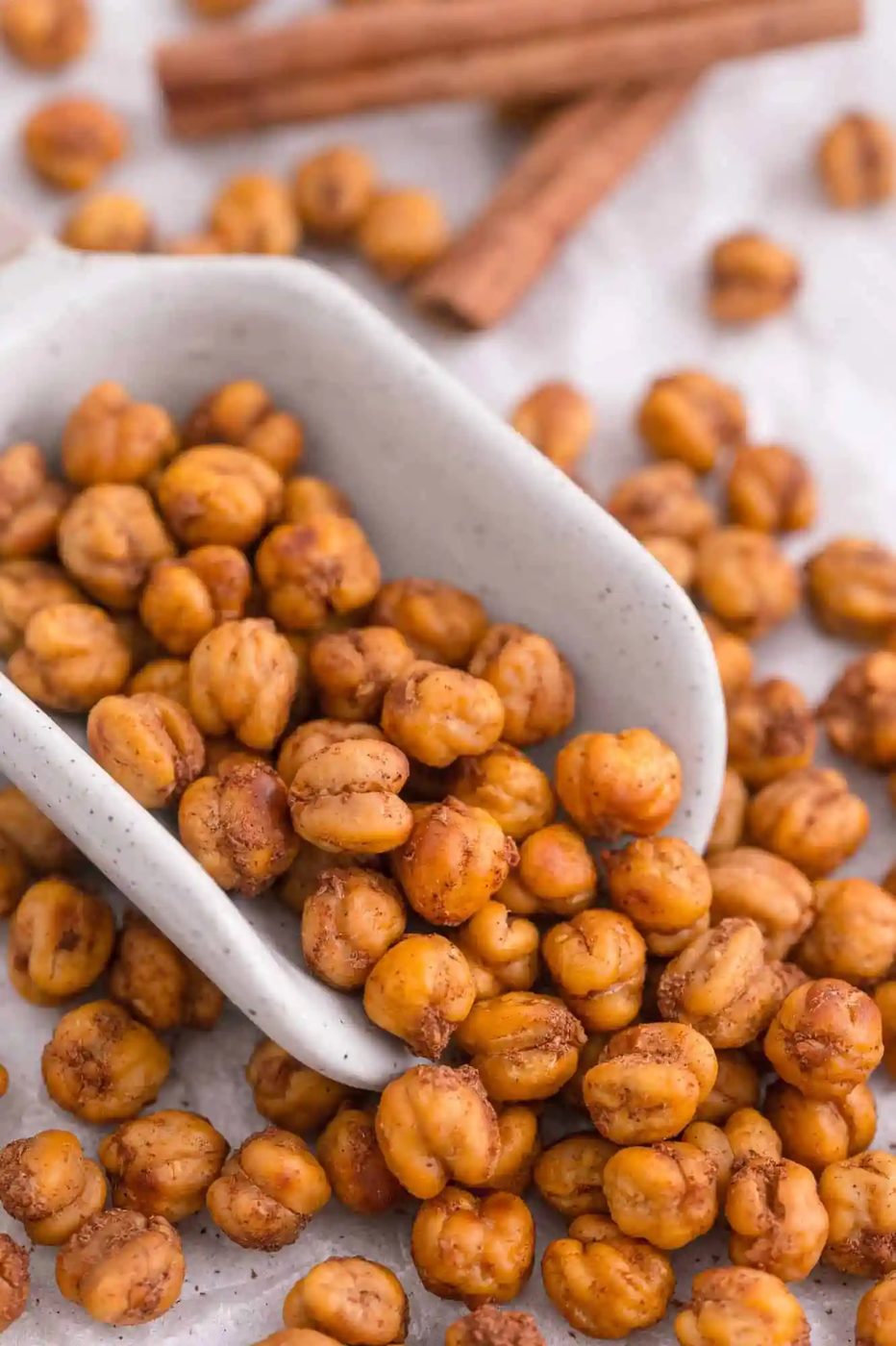 Cinnamon Roasted Chickpeas