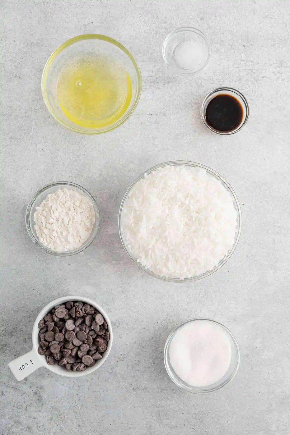 Ingredients needed for recipe.