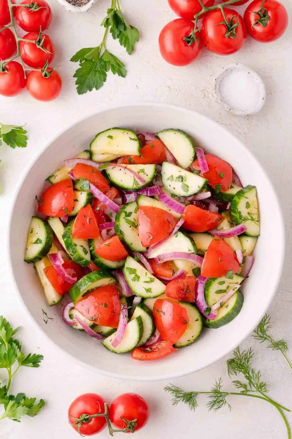 Cucumber Tomato Salad
