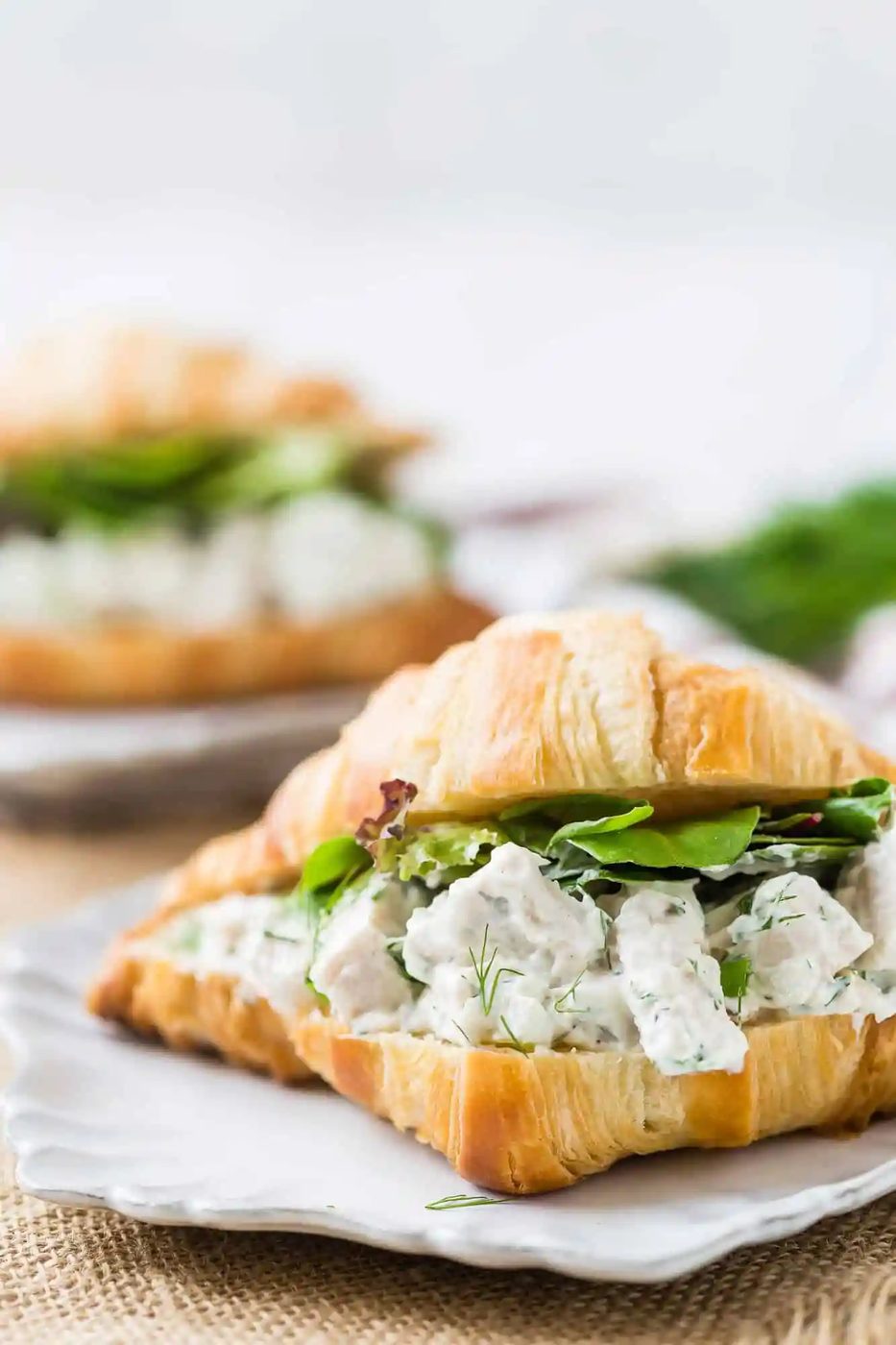 Dill Chicken Salad – Lighter & Straightforward!