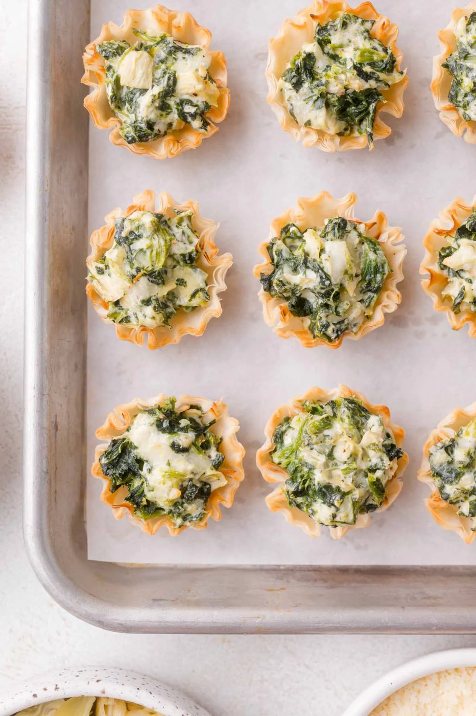 Spinach Artichoke Bites