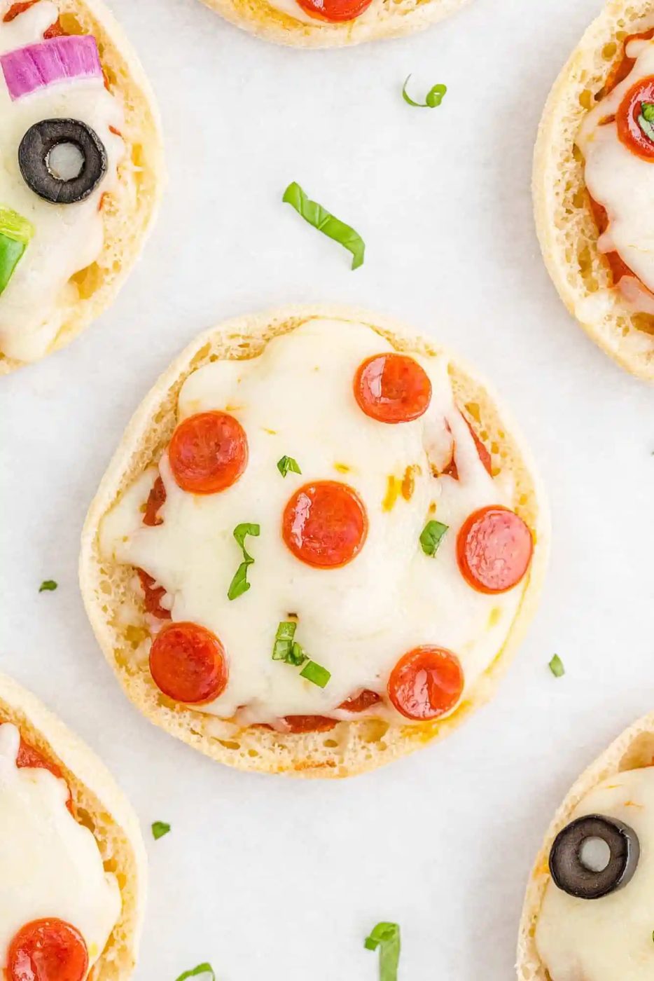 English Muffin Pizzas (the easiest dinner!)