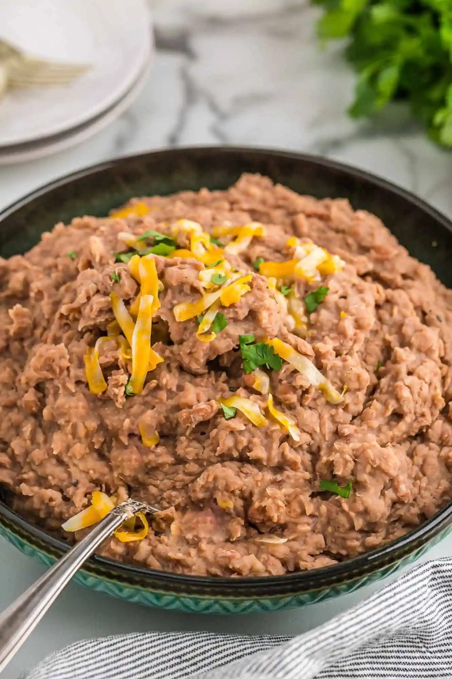 Crockpot Refried Beans – No Soaking Required!