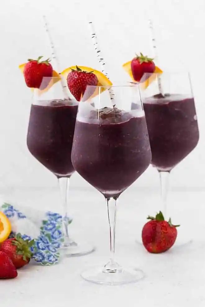 Frozen Sangria Slushie