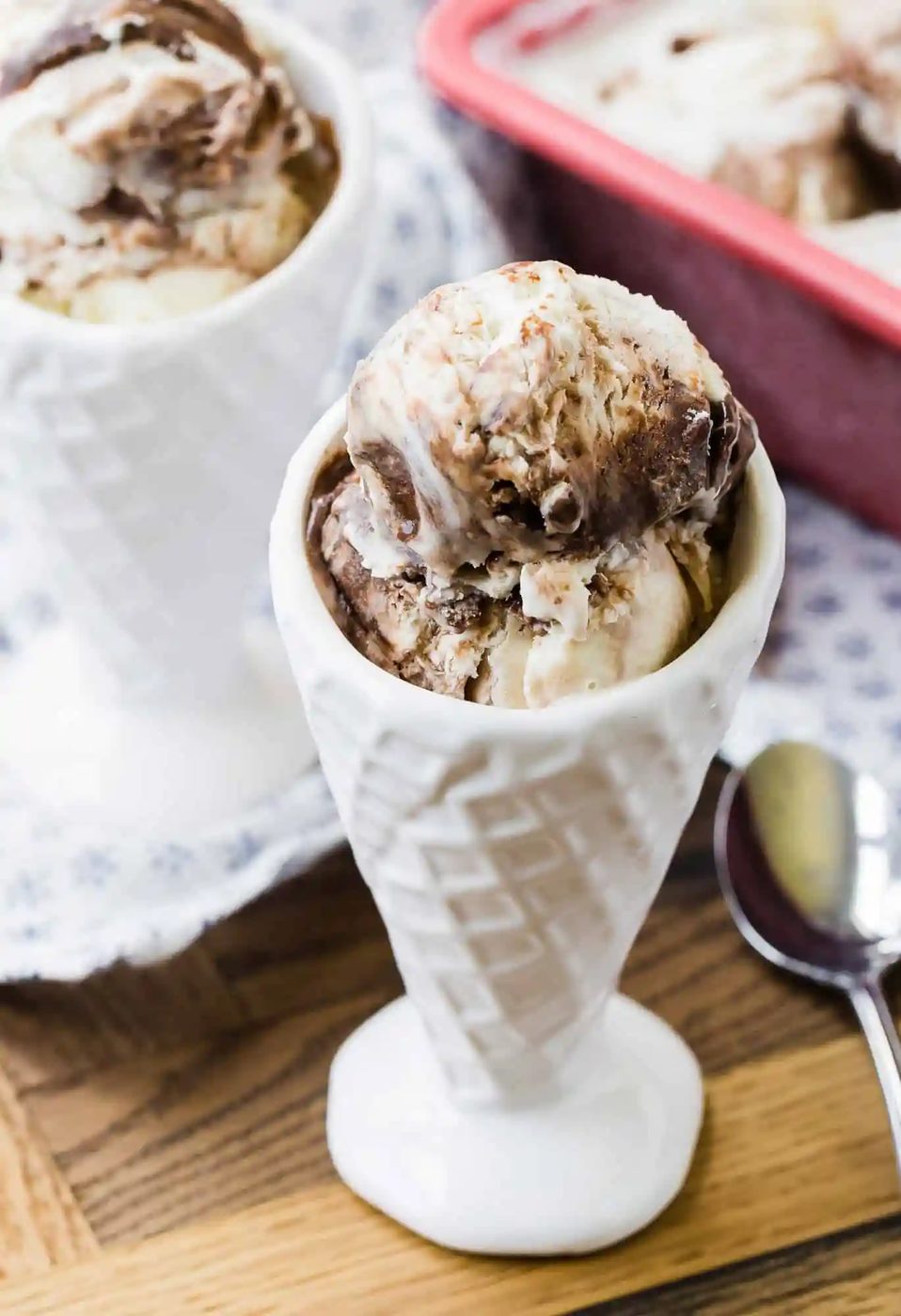 Fudge Swirl Ice Cream