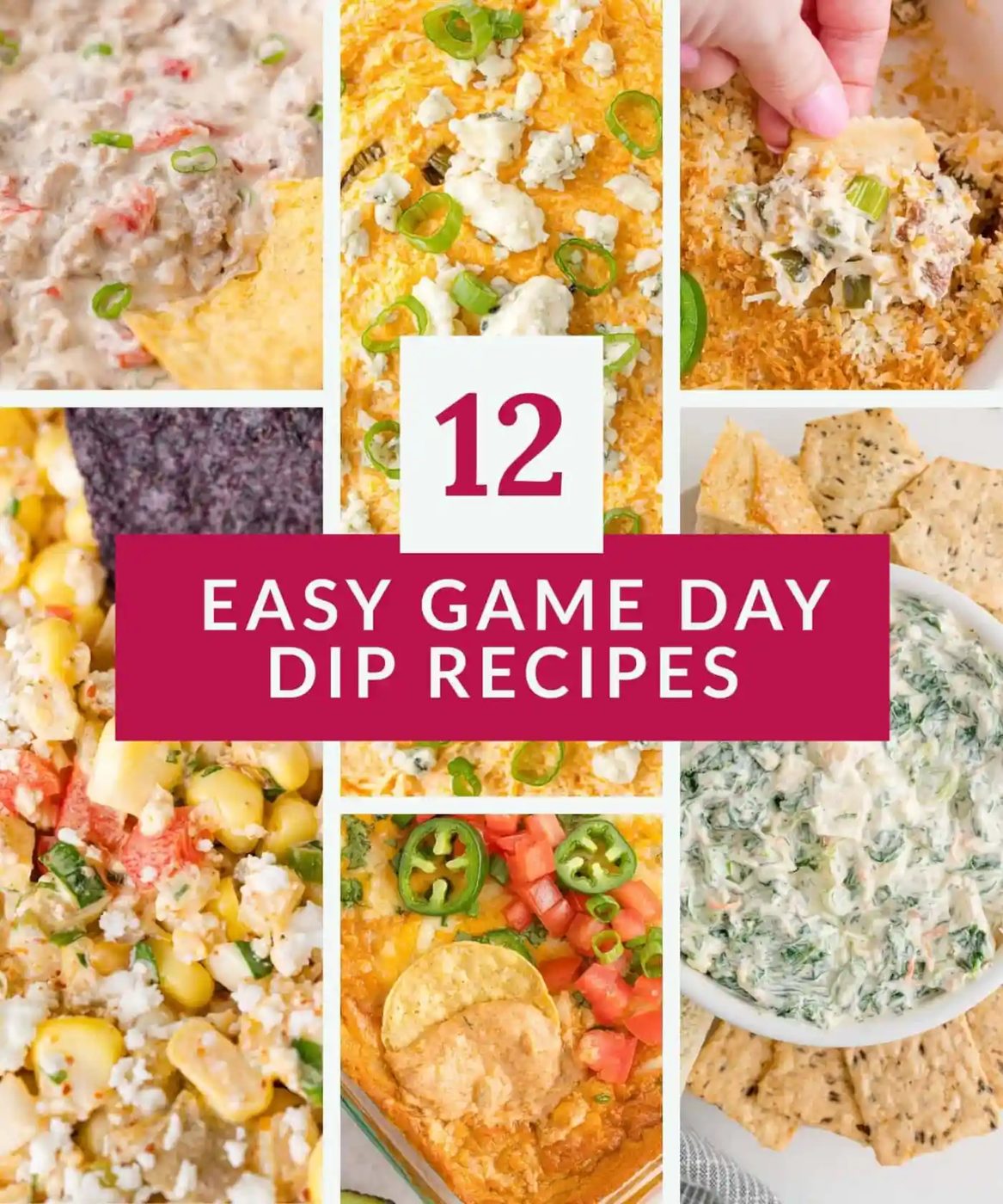12 Straightforward Game Day Dip Recipes