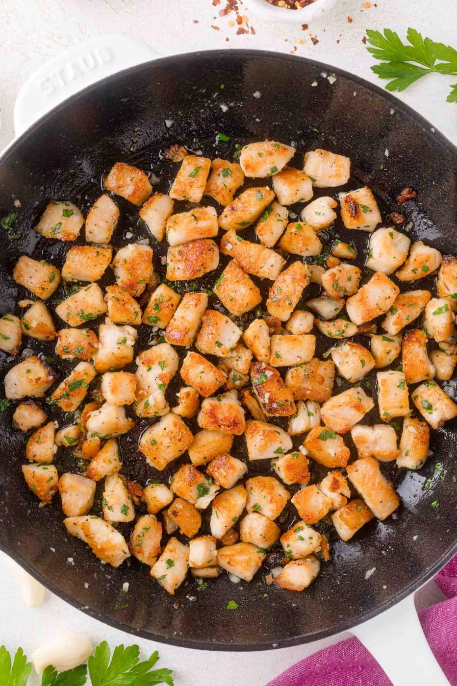 Garlic Butter Chicken Bites