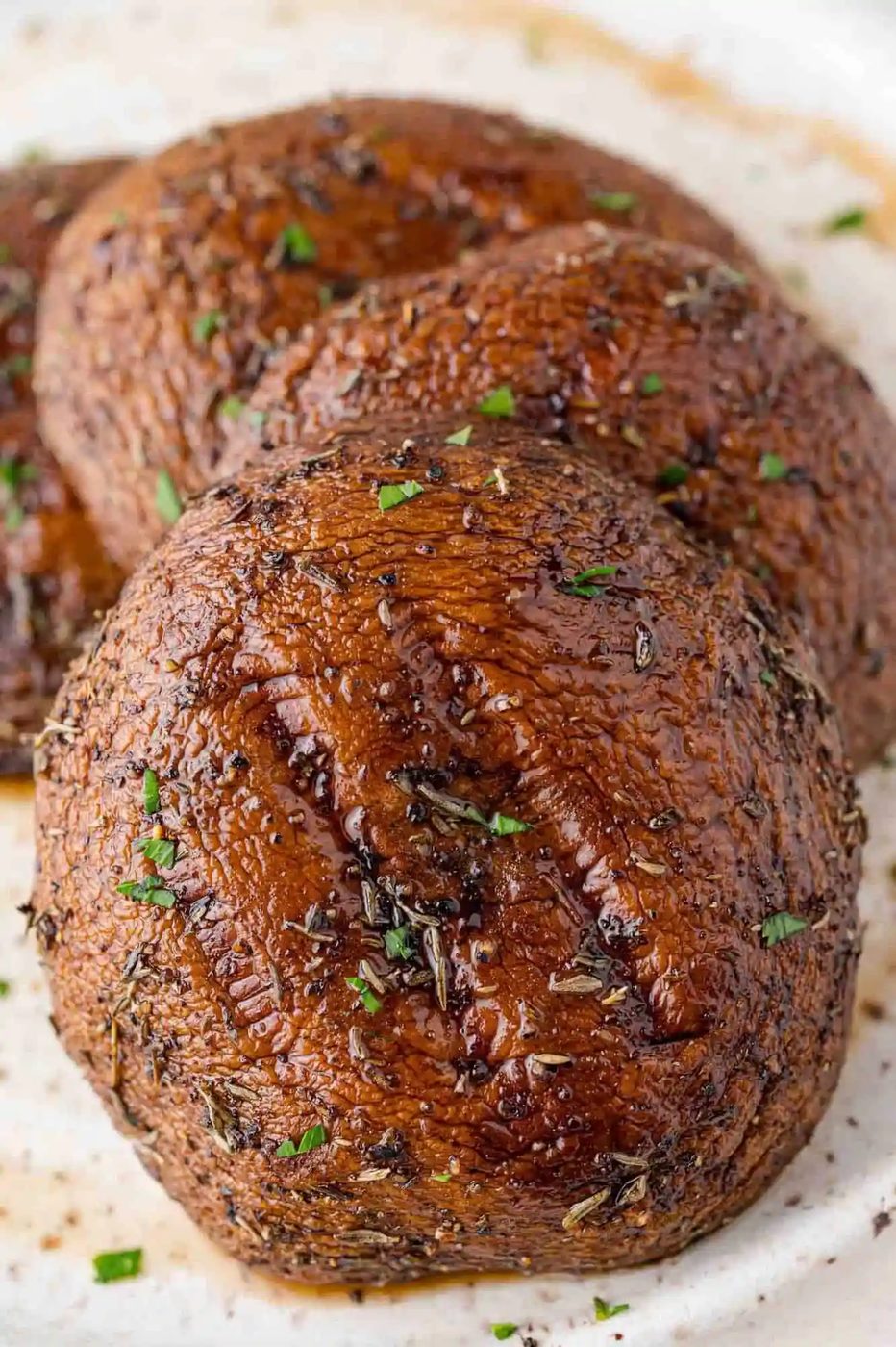 Portobello Mushrooms (stuffed option!), grilled