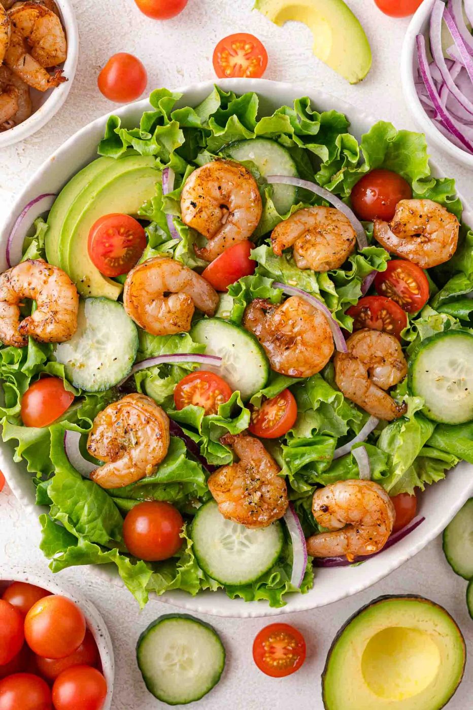 Grilled Shrimp Salad