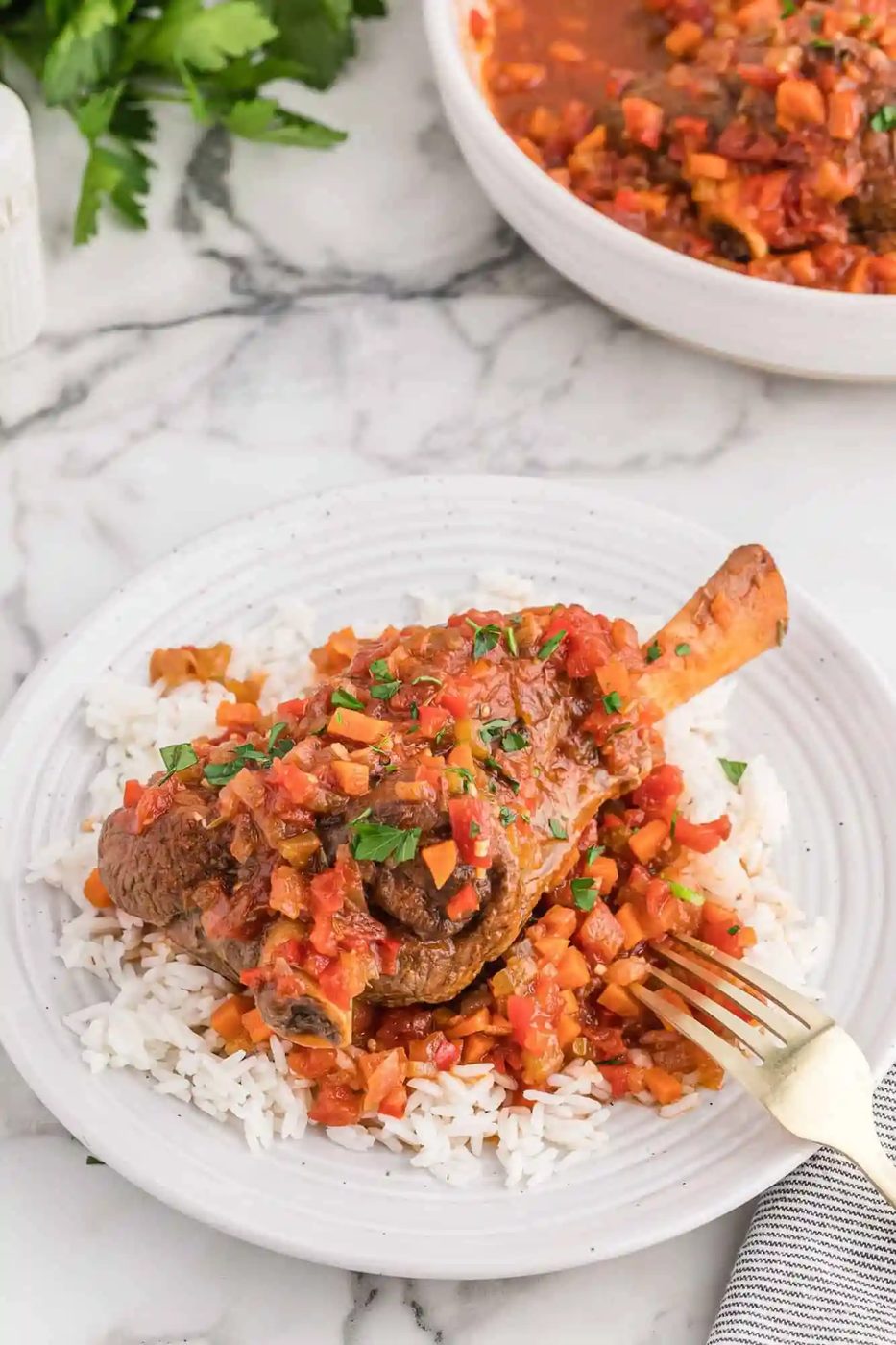 Braised Lamb Shanks