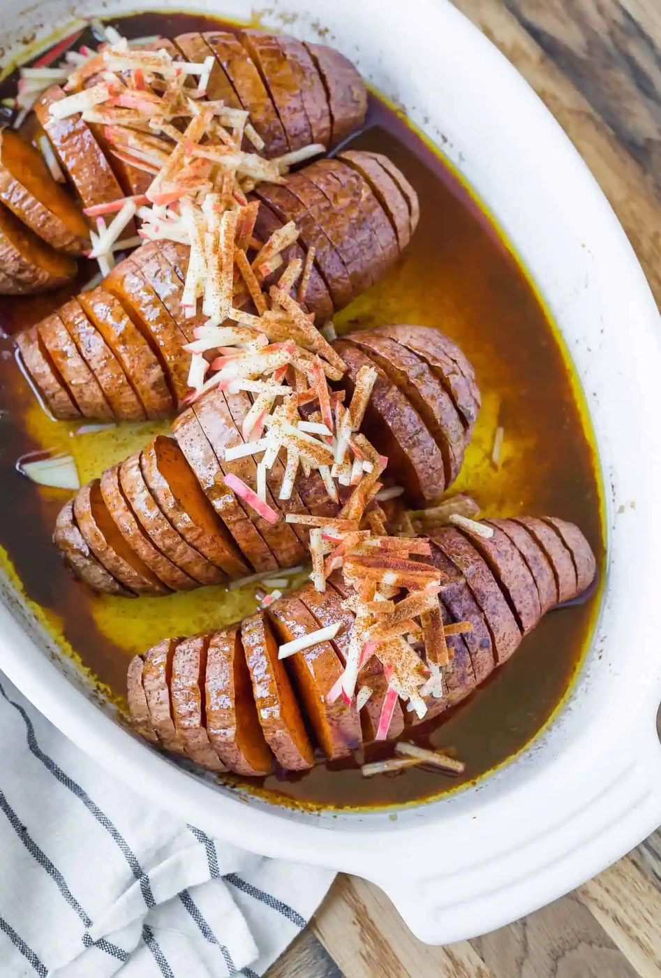 Hasselback Sweet Potatoes