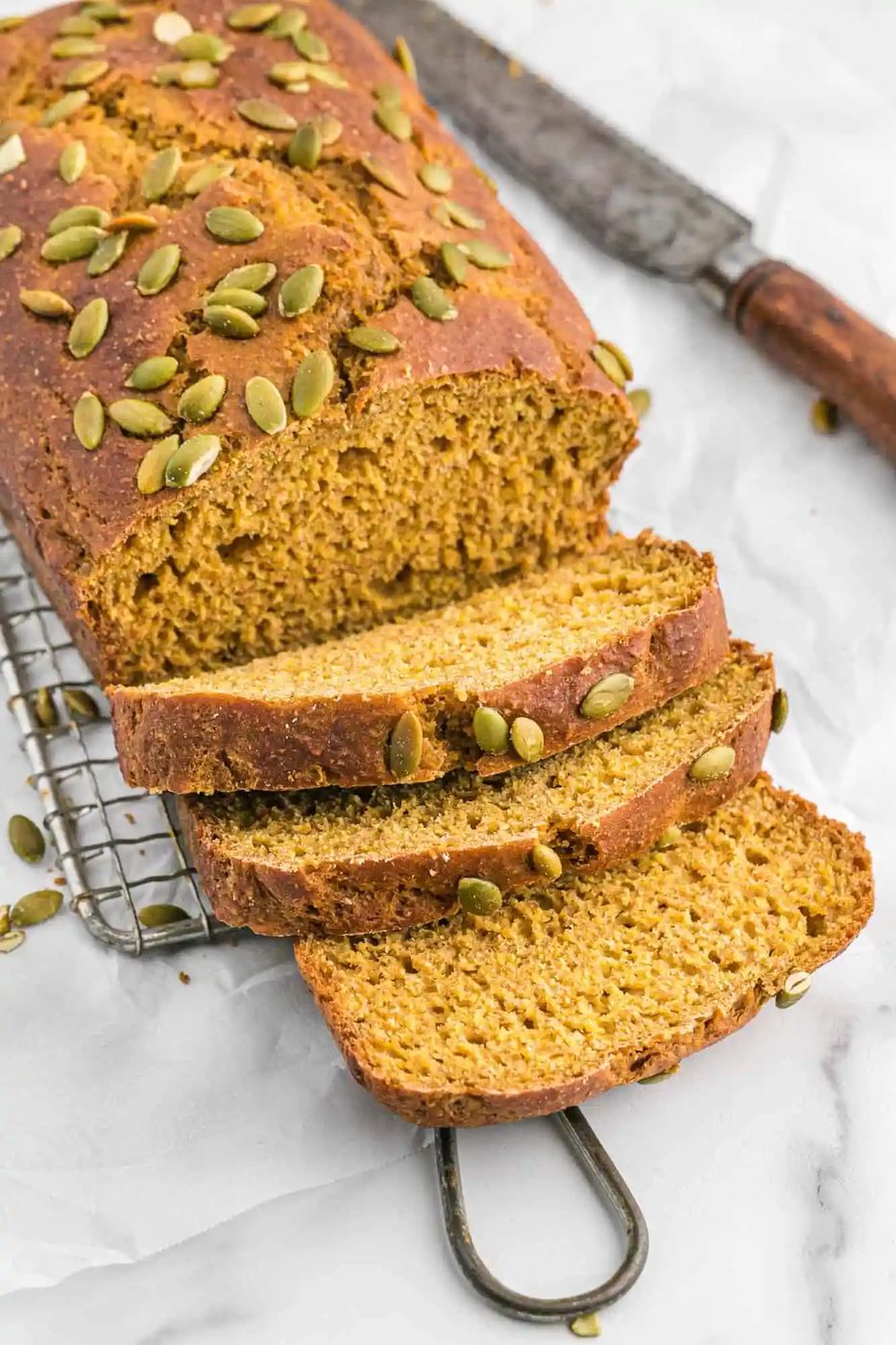 Lighter Pumpkin Bread