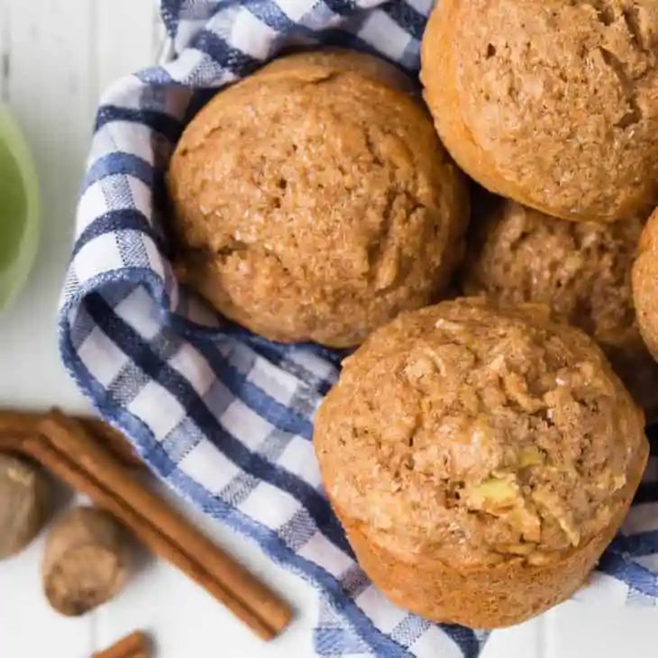 Lighter Carrot Raisin Muffins