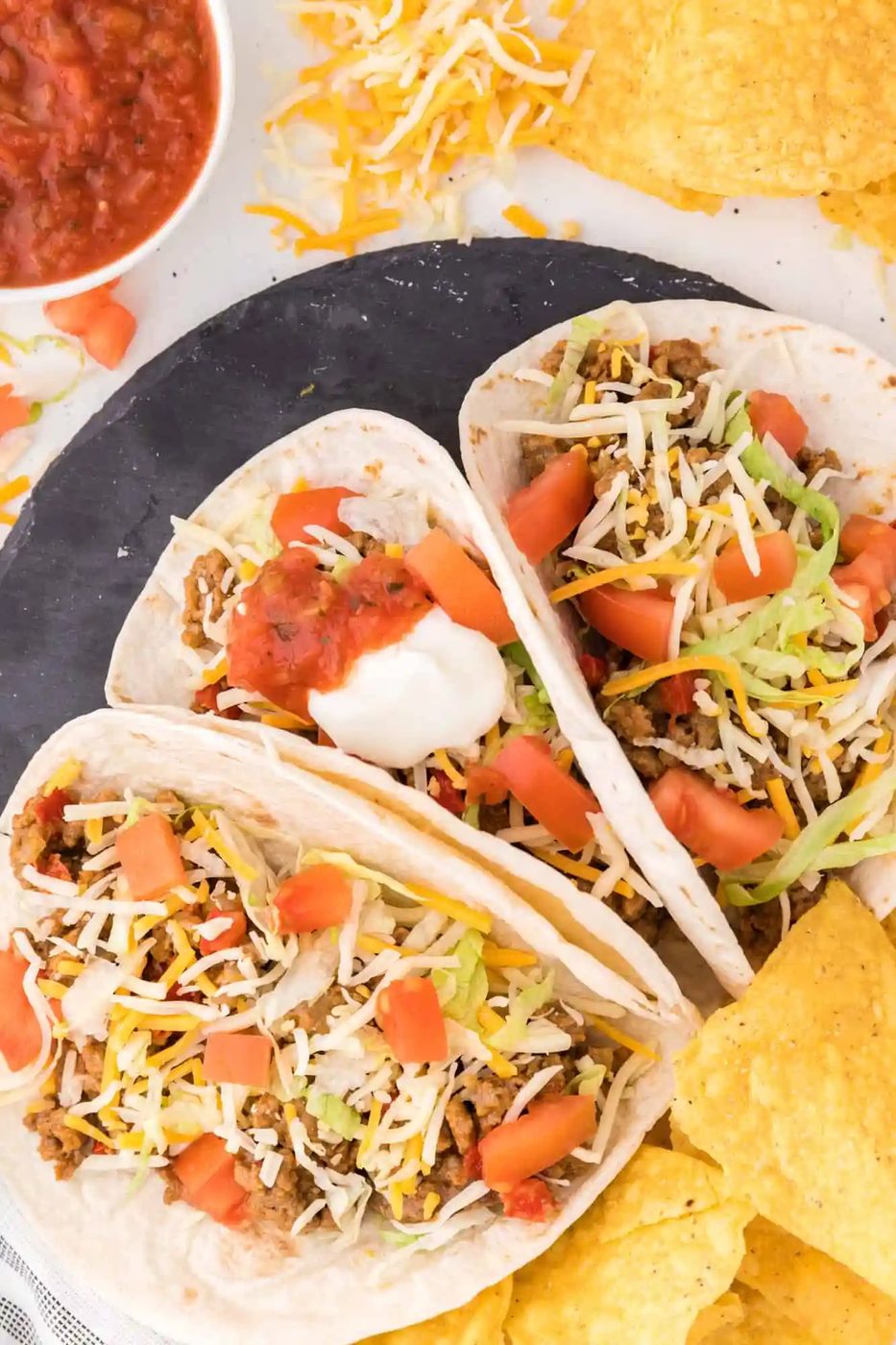 Lighter Ground Turkey Tacos