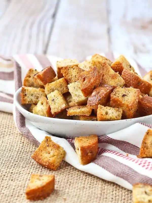 Croutons – 4 ingredients!
