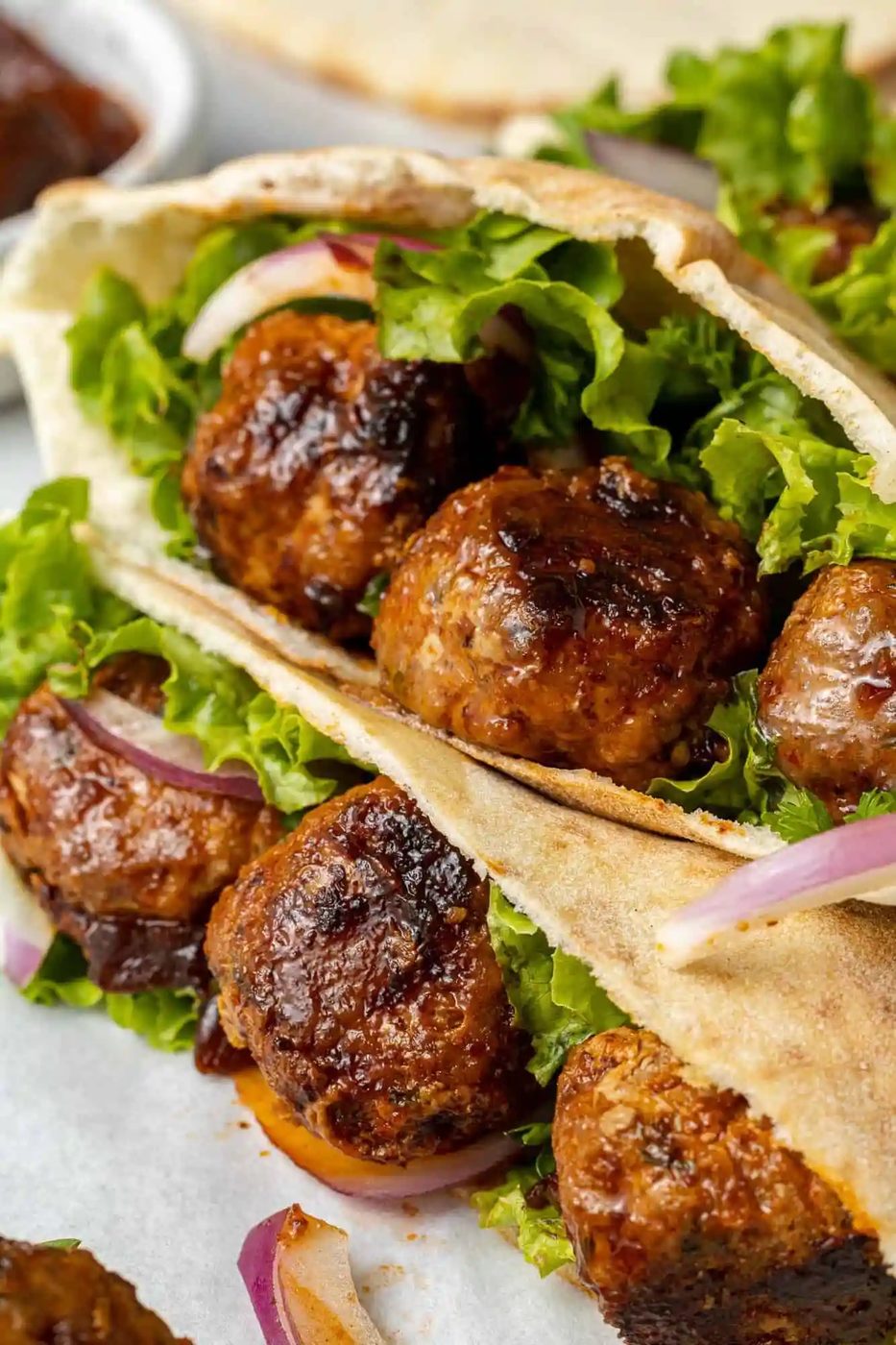 Chipotle Honey Glazed Meatballs