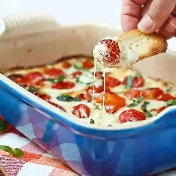 Hot Caprese Dip