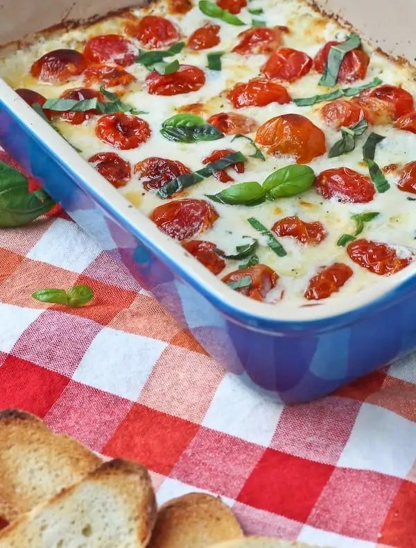Hot Caprese Dip