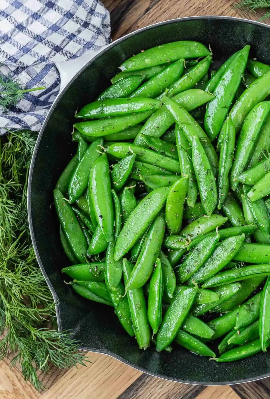 Cook Snap Peas – straightforward!