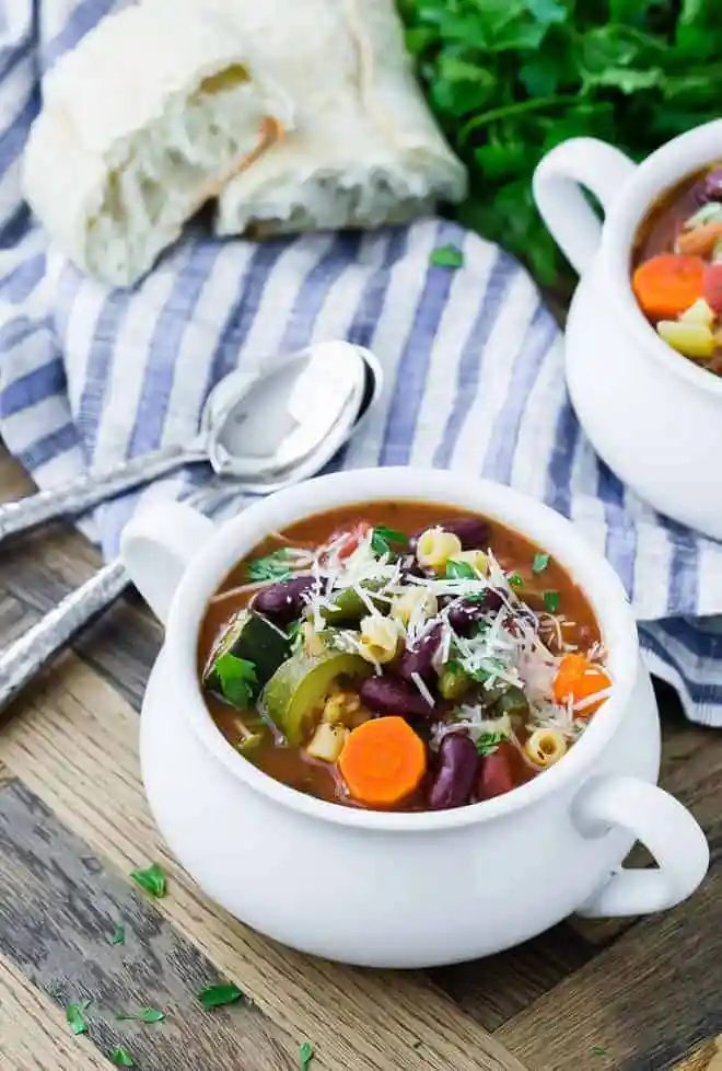 Instant Pot Minestrone Soup
