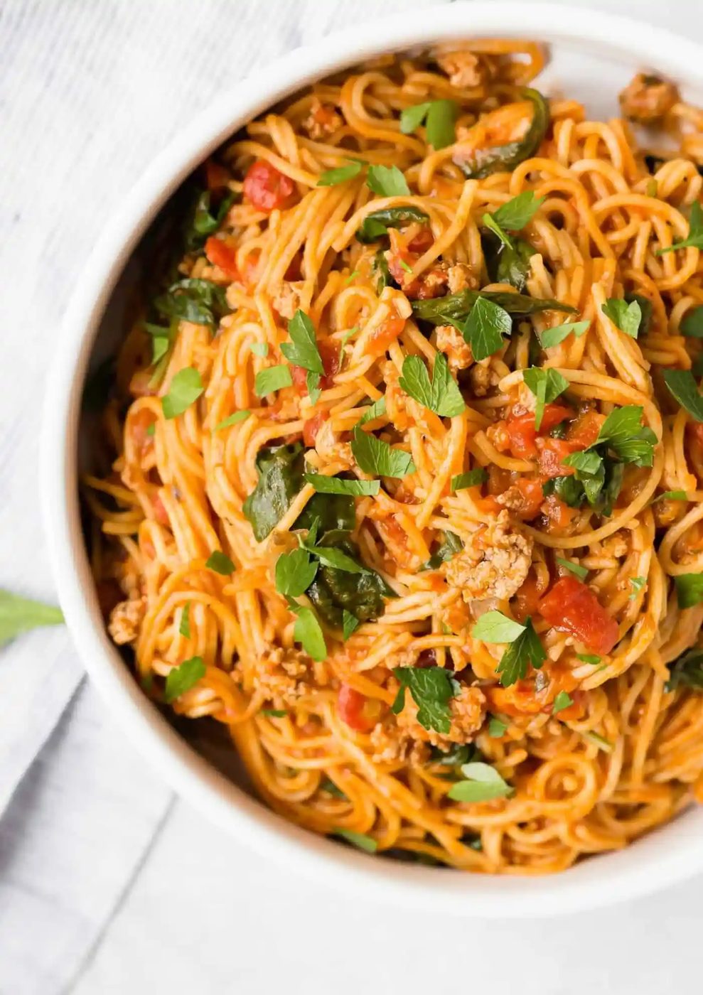 Instant Pot Spaghetti & Meat Sauce