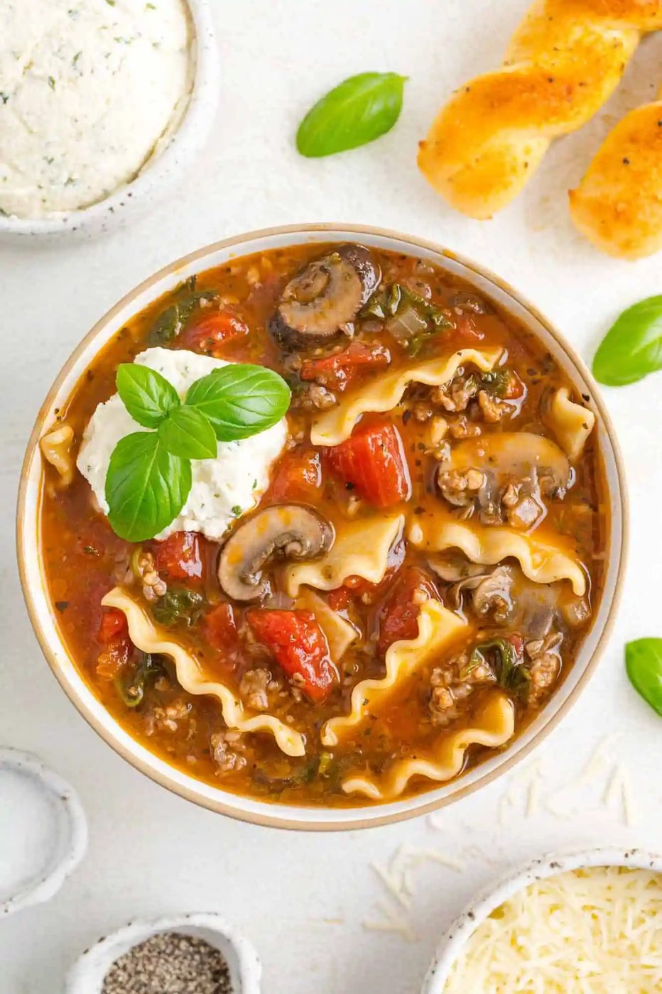 Lasagna Soup