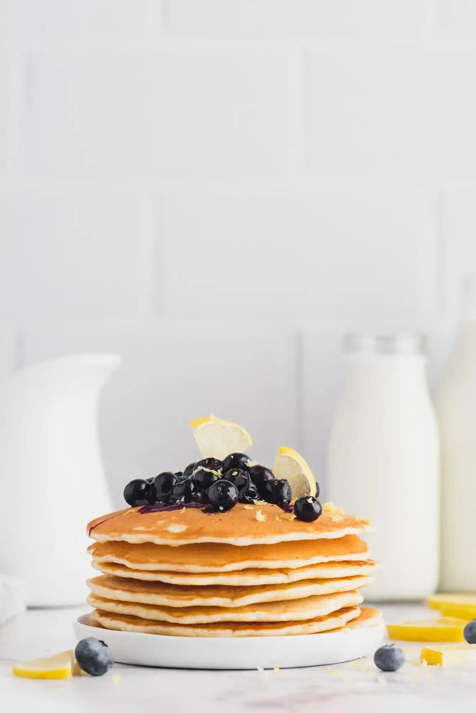 Lemon Blueberry Pancakes