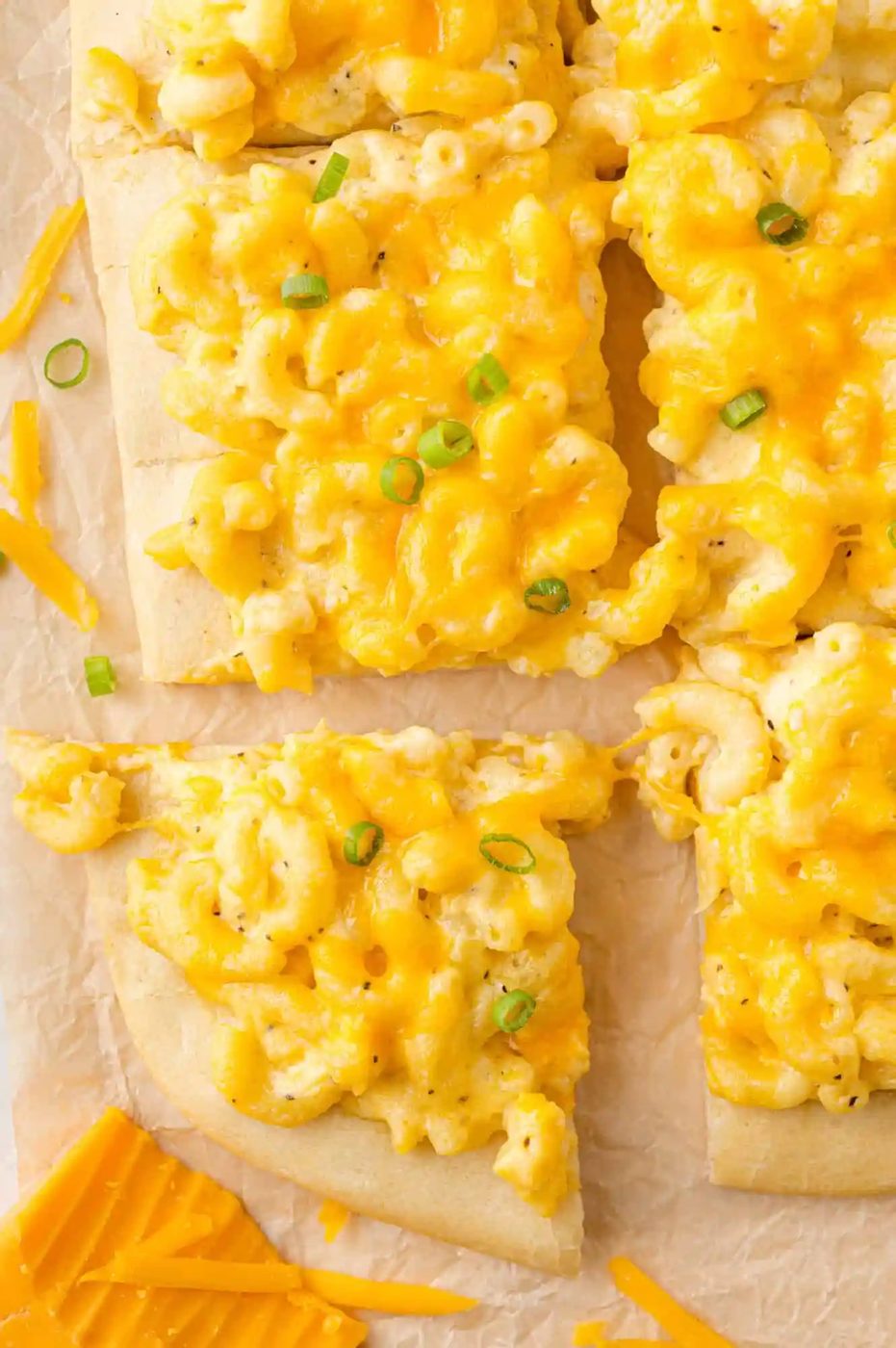 Macaroni and Cheese Pizza