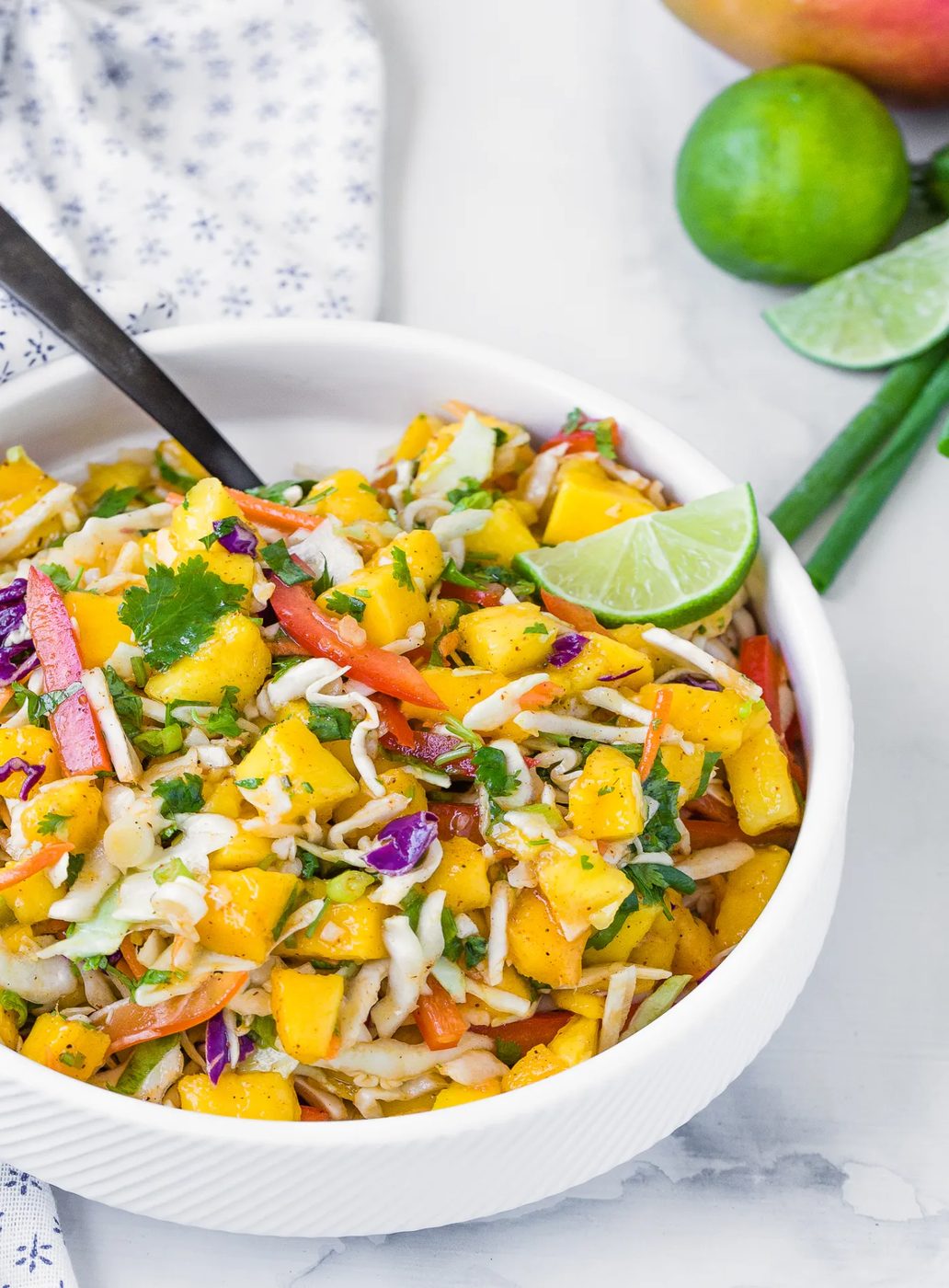Mango Slaw – reliable for fish tacos