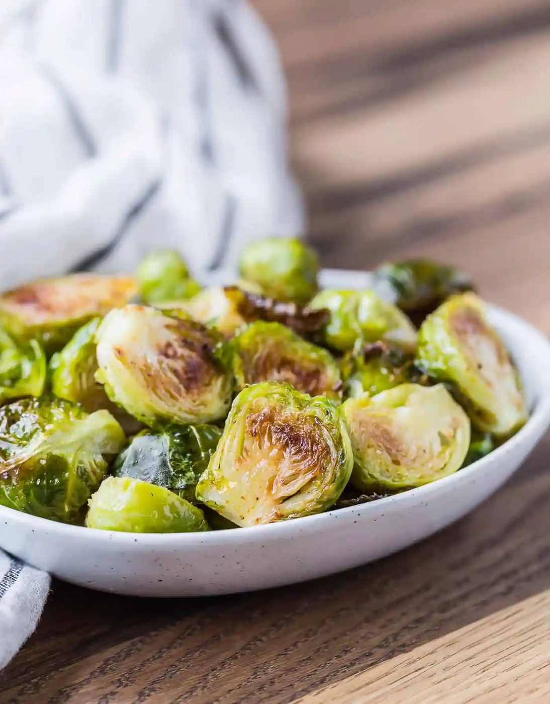 Sweet Roasted Brussels Sprouts, spicy